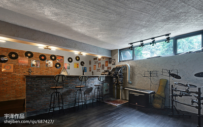 棲園 現(xiàn)代美式-裝修設(shè)計(jì)效果圖-設(shè)計(jì)師作品-設(shè)計(jì)本