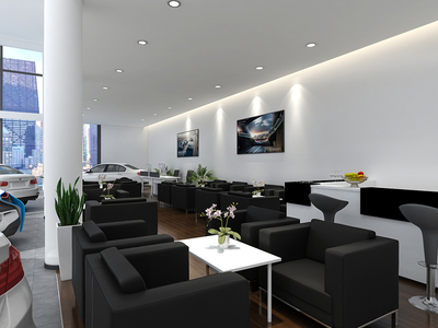 全美名車4S店設計裝修