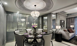 180平米現(xiàn)代時(shí)尚歐式公寓裝修設(shè)計(jì)效果圖